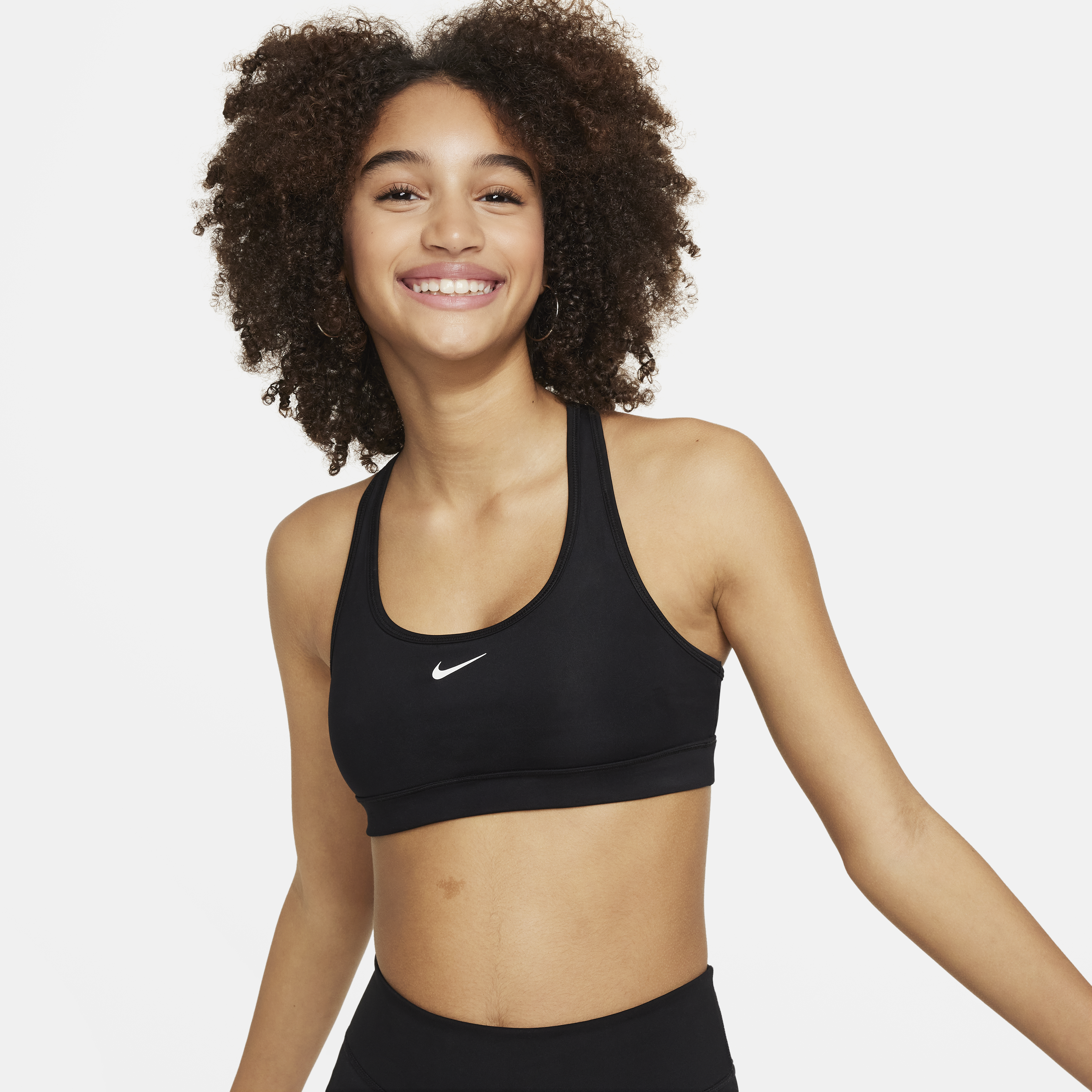 Nike Swoosh Big Kids' (Girls') Sports Bra